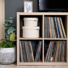 Load image into Gallery viewer, Set of Two Lidded Baskets - Off White DENJA & CO